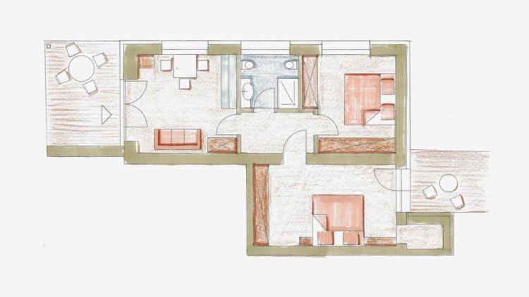 Weingut Messnerhof - Appartamento con 2 Camere da Letto - 2