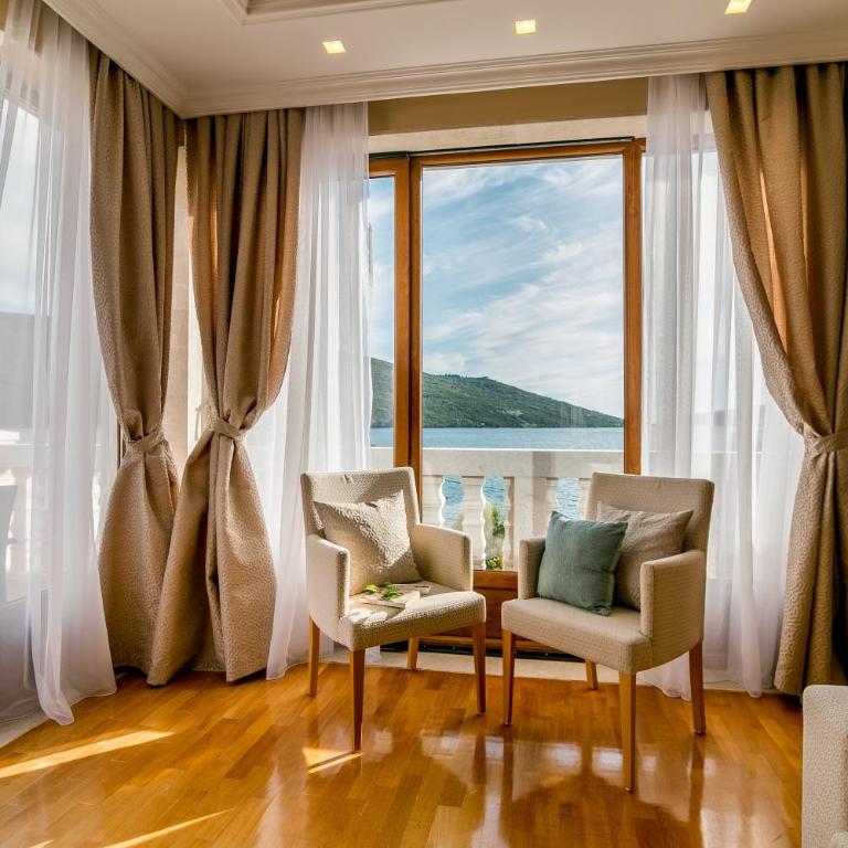 Hedera Residences - Kumbor - Deluxe One Bedroom Apartment with Balcony and Sea View - 17
