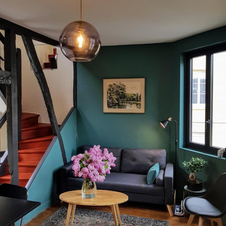 Appartement typique Rouen centre avec parking gratuit - Appartement - 1