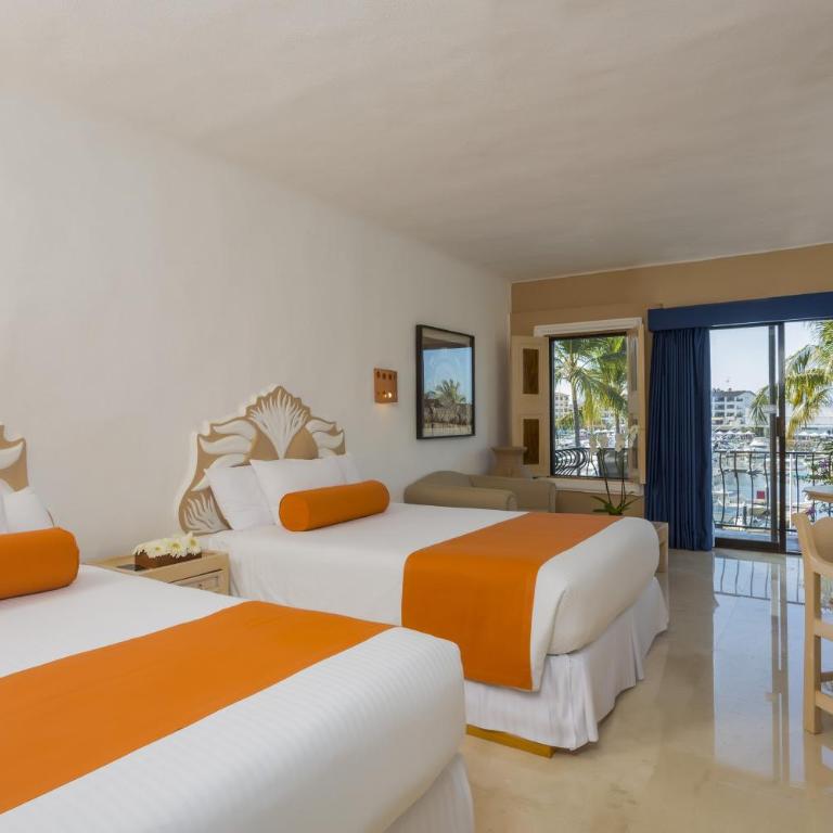 Flamingo Vallarta Hotel & Marina - Habitación Doble con vistas - 2 camas - 8