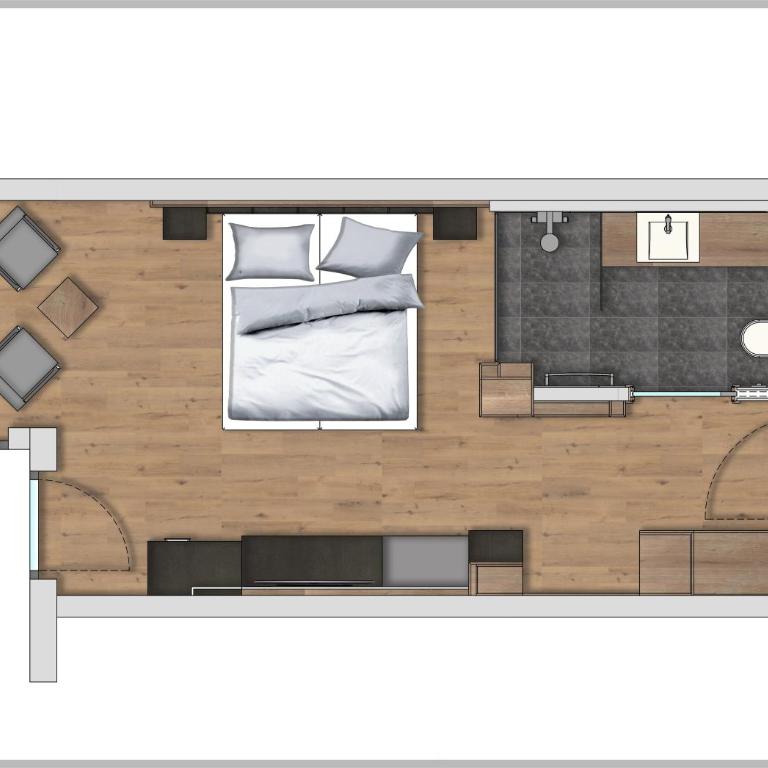 Hotel Modern Mountain - Deluxe Doppelzimmer mit Balkon - 5
