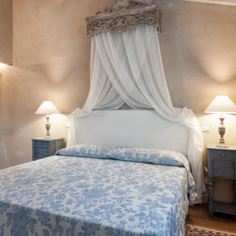 Casanova di Neri Relais - Camera Matrimoniale Superior con Vista Giardino - 9