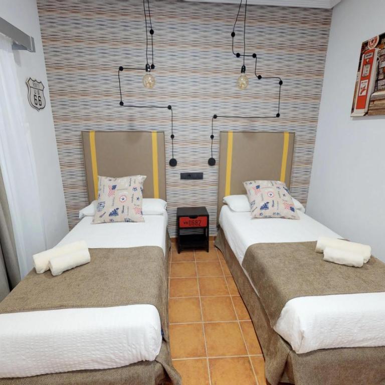 Hostal Boutique La Española - Habitación Doble Económica - 2 camas - 1