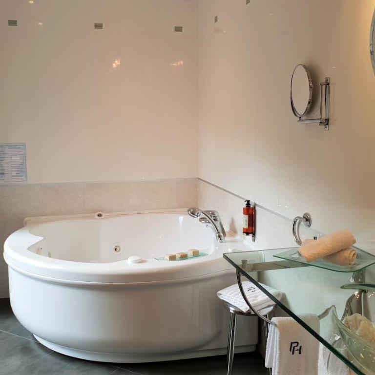 Private Hôtel - Adults Only - Chambre Double Supérieure avec Baignoire Spa et Vue sur Jardin - 7