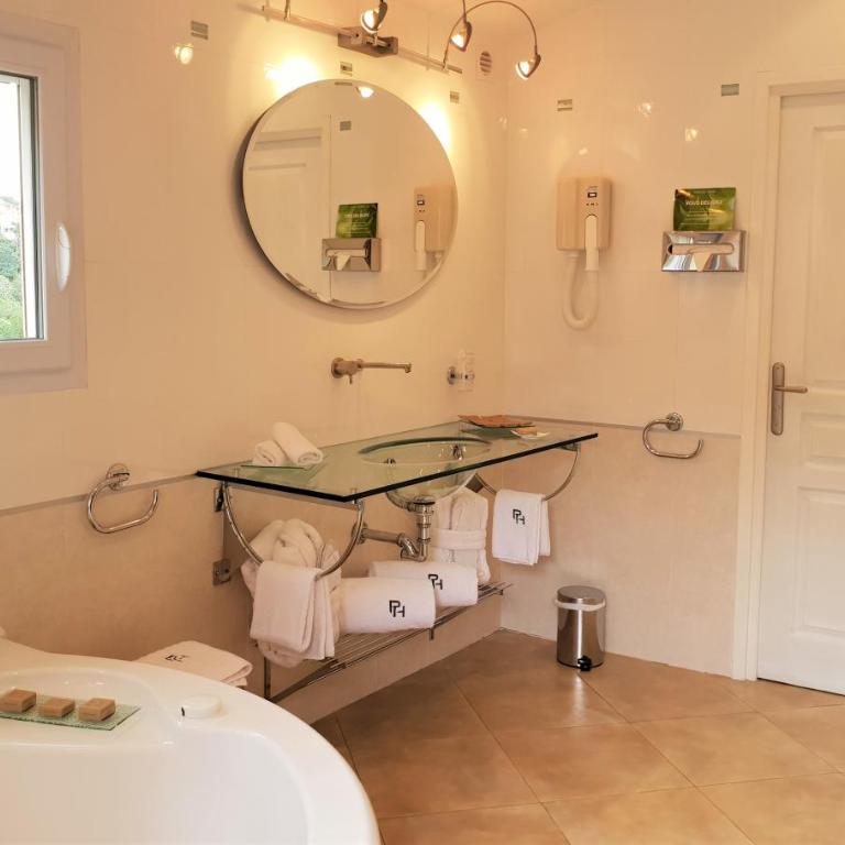 Private Hôtel - Adults Only - Chambre Double Supérieure avec Baignoire Spa et Vue sur Jardin - 3