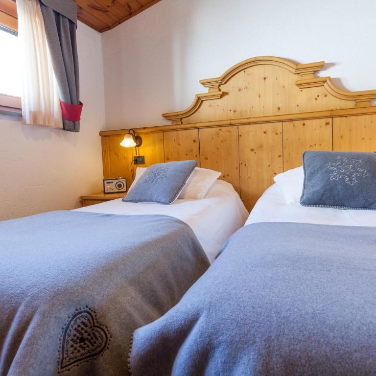 Hotel Vallée Blanche Courmayeur - Camera Matrimoniale/Doppia con Letti Singoli - 4