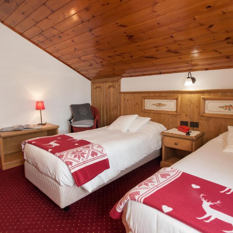 Hotel Vallée Blanche Courmayeur - Suite con 2 Camere da Letto - 2