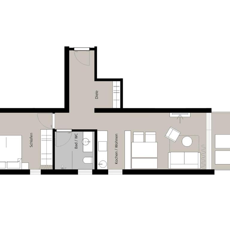 Im Achtal, Mehr als Ferienwohnungen - Apartment mit 1 Schlafzimmer - 6