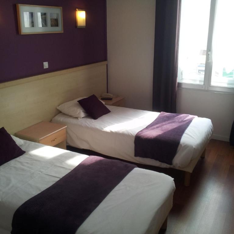Hôtel Du Midi - Chambre Lits Jumeaux - 2