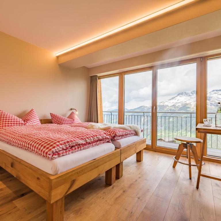 Berghotel Chäserstatt - Doppelzimmer mit Bergblick - 1