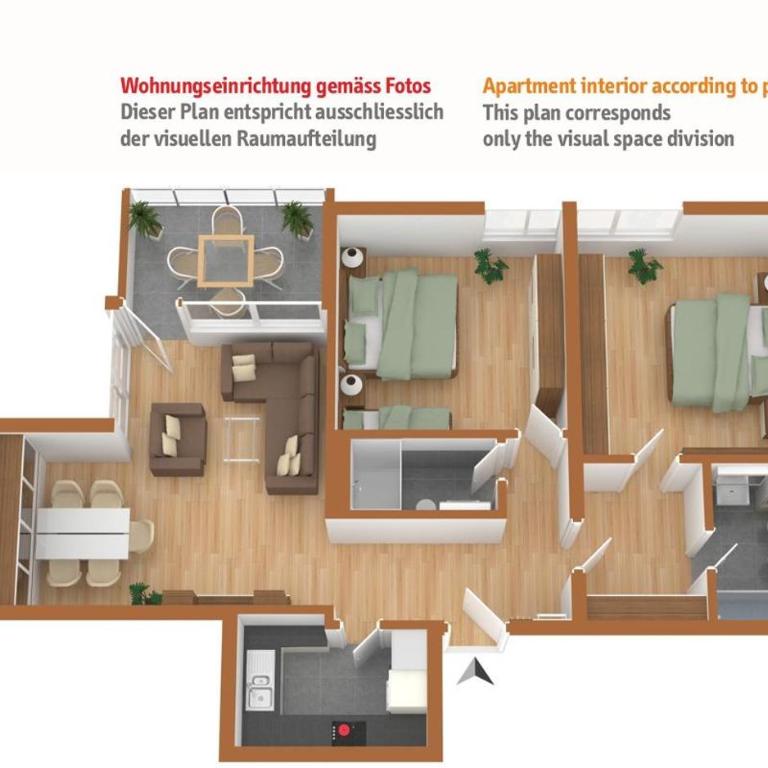 St. Moritzerhof 42 - Apartment mit Blick auf die Berge - 13
