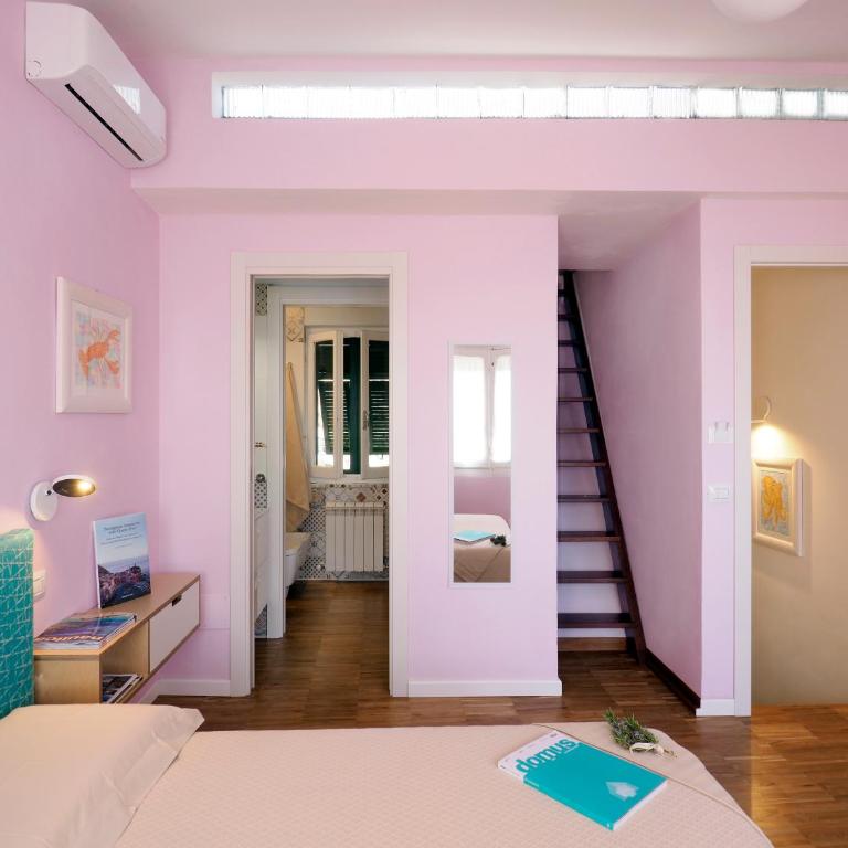 Ai Pesci Room Rental - Deluxe Doppelzimmer mit Balkon und Meerblick - 16