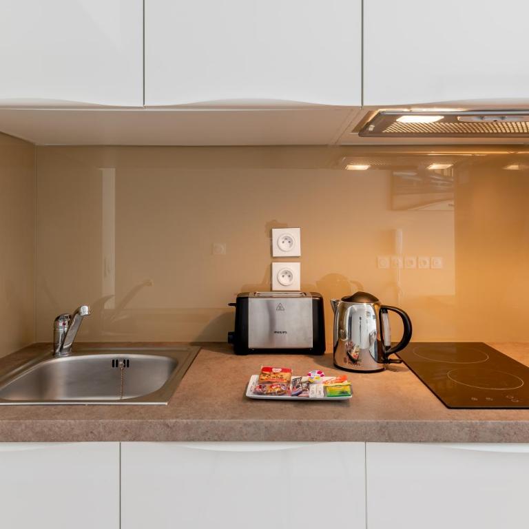 All Suites Appart Hôtel - Bordeaux Centre Gare - Studio Supérieur avec Lit Double - 6