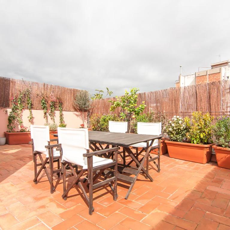 Private terrace at Sagrada Familia - Apartamento de 3 dormitorios - 26