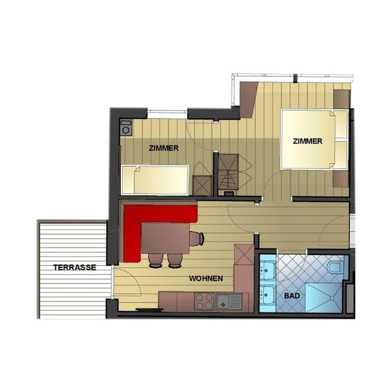 Appartement-Pension Kendlbacher - Apartment mit 2 Schlafzimmern - 3