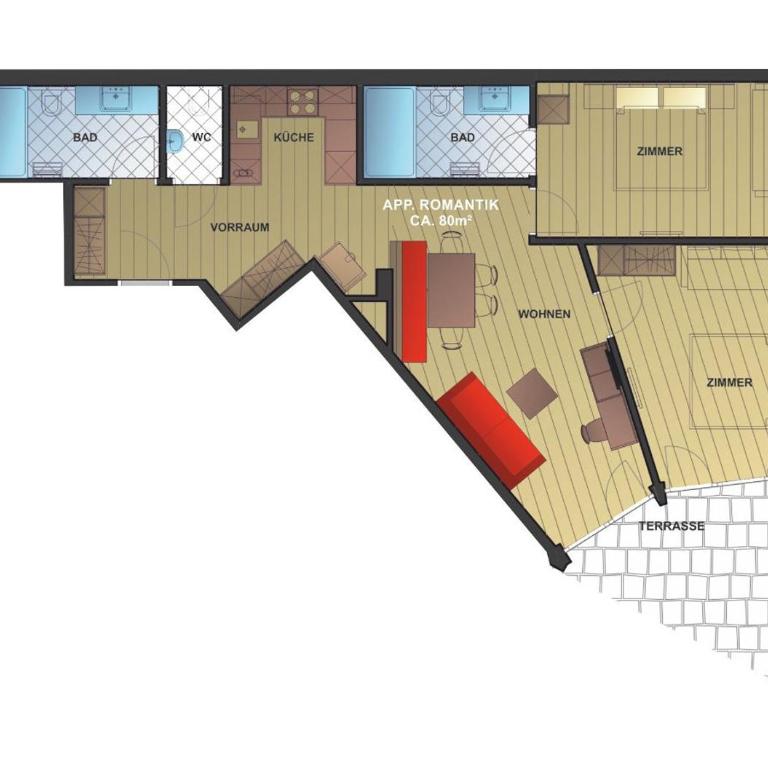 Appartement-Pension Kendlbacher - Apartment mit 2 Schlafzimmern - 7