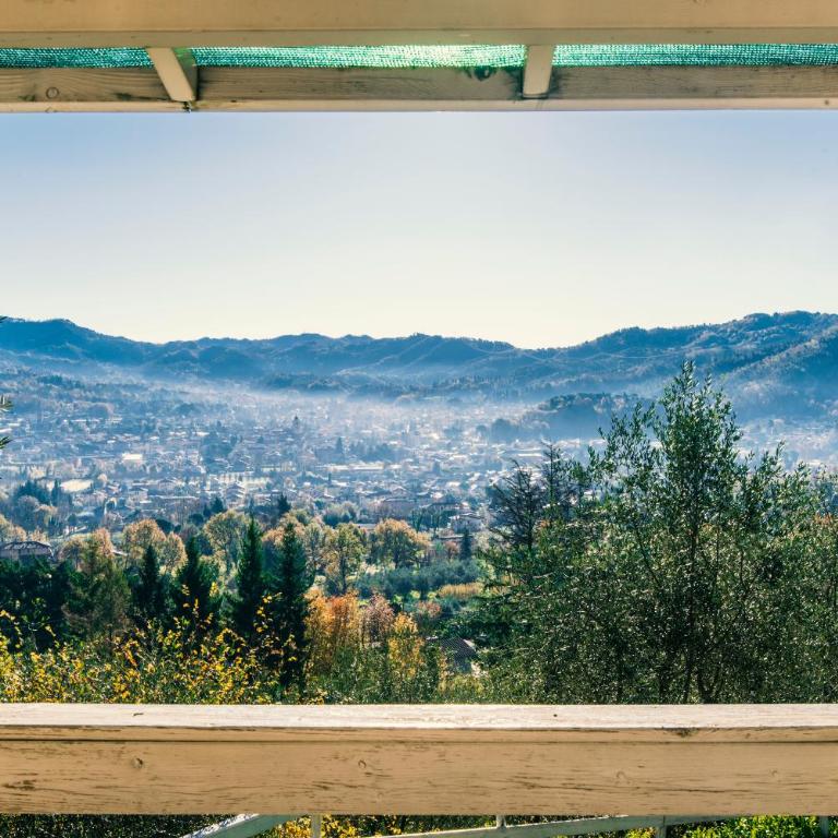 Valuable rustic Tuscan swimming pool, breathtaking view of Camaiore - Villa - 44