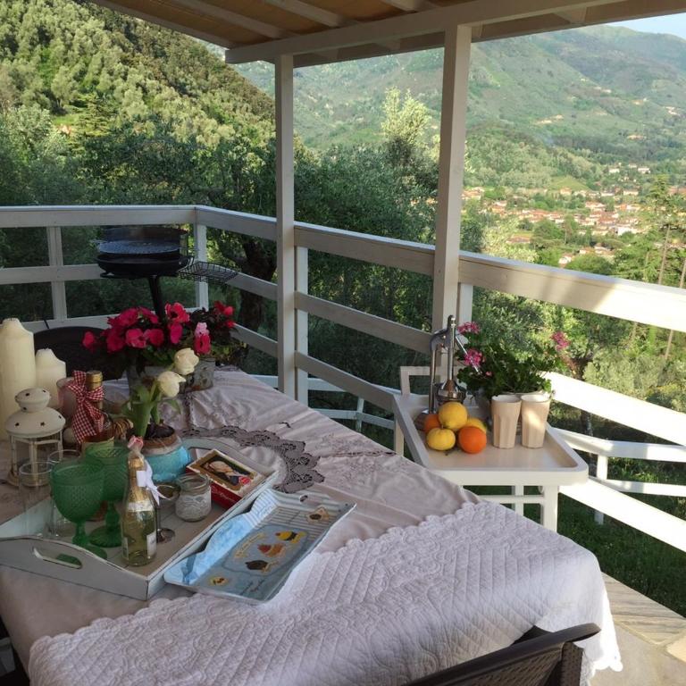 Valuable rustic Tuscan swimming pool, breathtaking view of Camaiore - Villa - 31