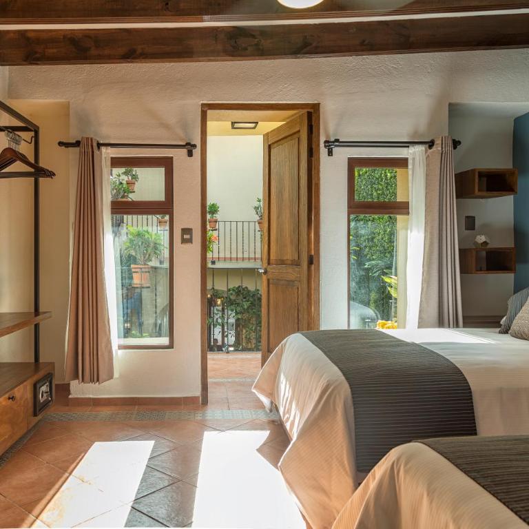 Morazul Hotel Boutique - Double Room with Two Double Beds - 1