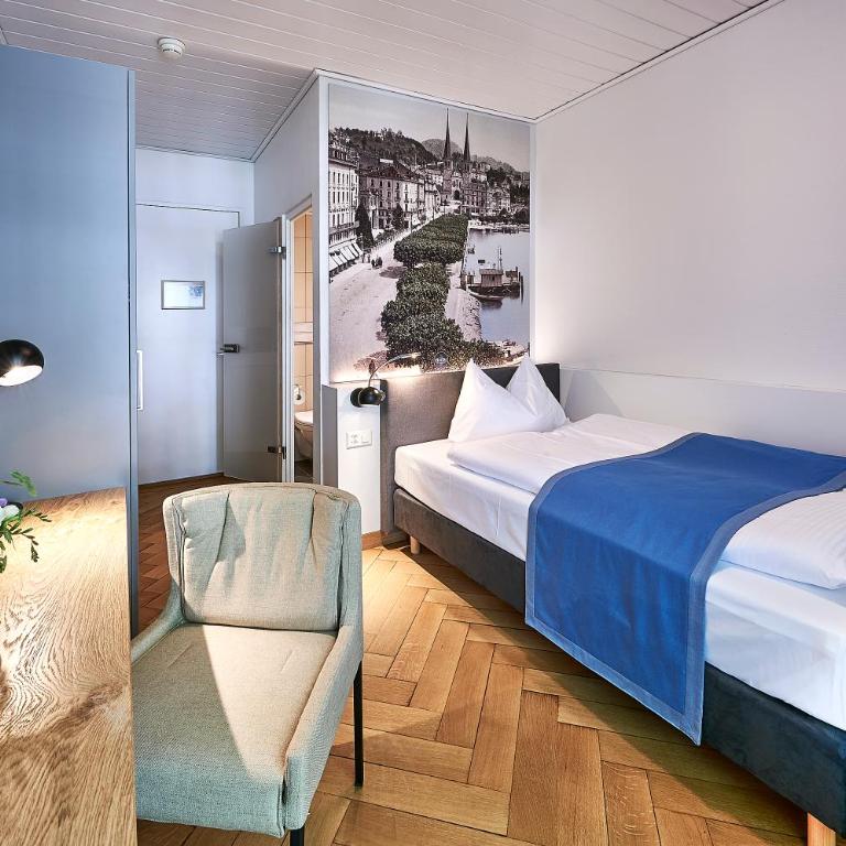 Hotel Central Luzern - Superior Einzelzimmer - 4