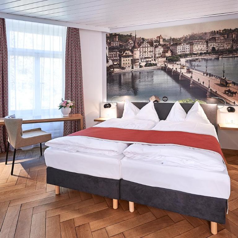 Hotel Central Luzern - Standard Doppelzimmer - 9