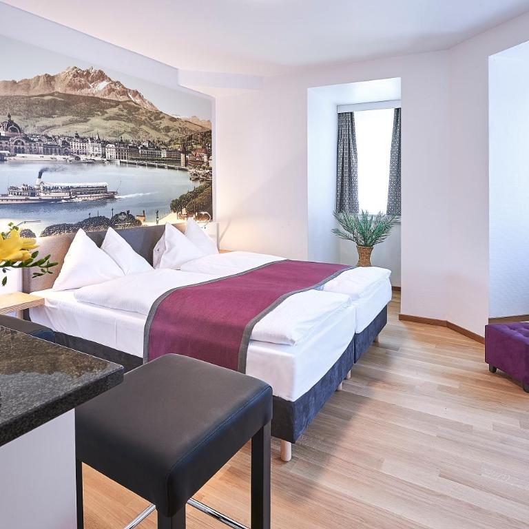Hotel Central Luzern - Superior Familienzimmer - 2