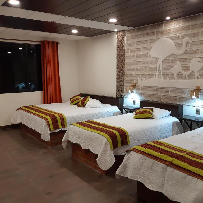 Hotel Cristales De Sal - Habitación Cuádruple con baño privado - 3