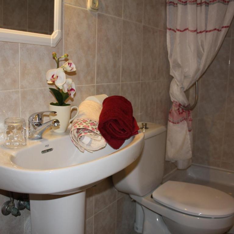 PENSIÓN Colmenero - Twin Room with Private Bathroom - 8