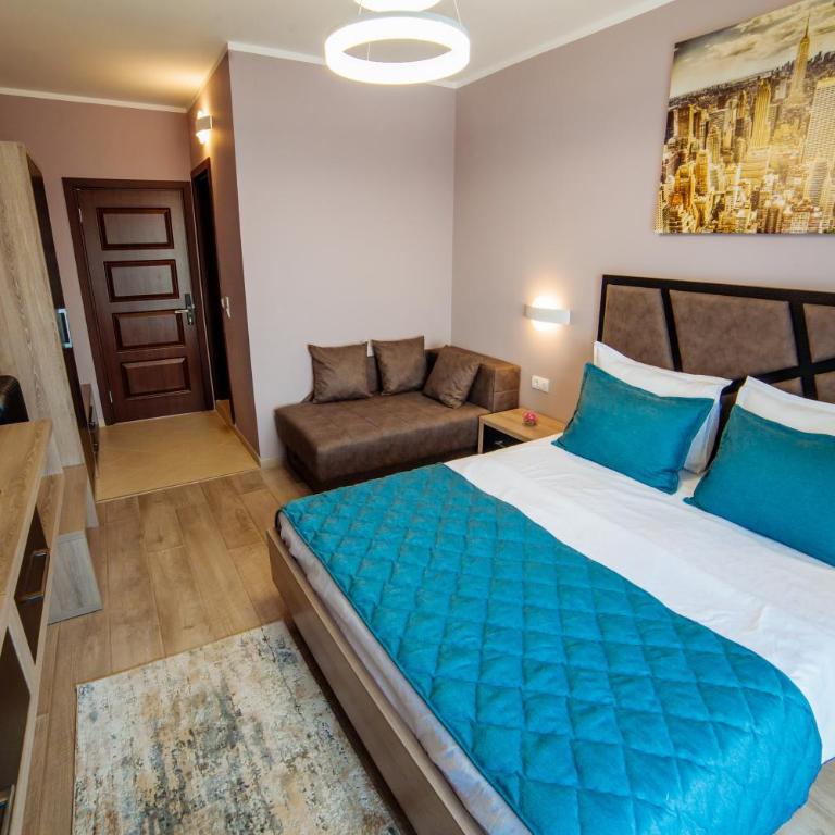 Hotel Princess & Spa - Dvokrevetna Soba sa Bračnim Krevetom sa Balkonom i Pogledom na More - 9