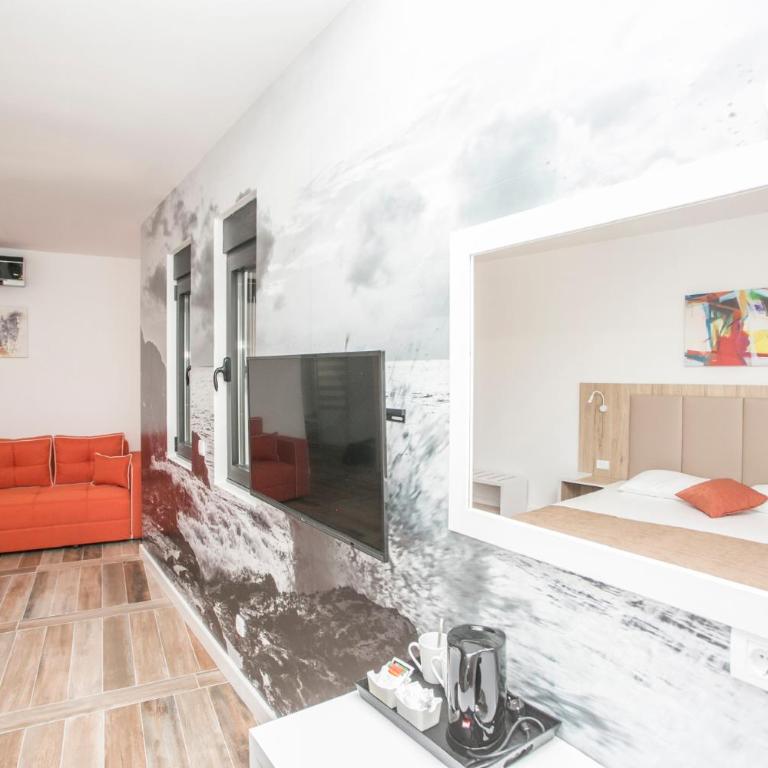 Villa Delux - Dvokrevetna Soba sa Bračnim Krevetom i Pogledom na More - 7