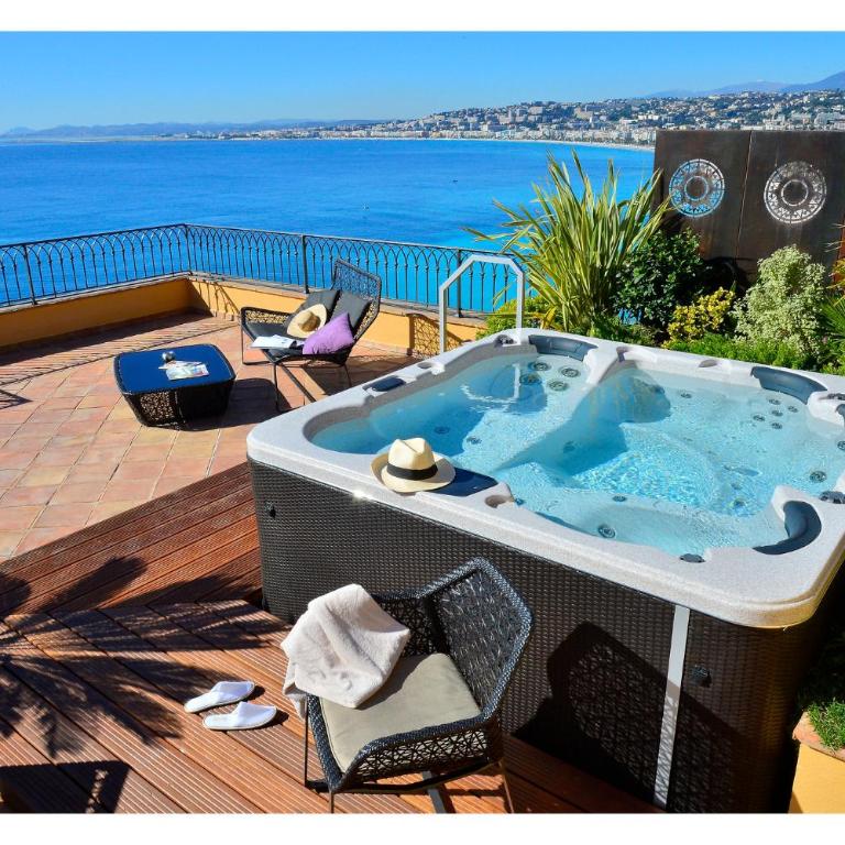 Hôtel La Pérouse Nice Baie des Anges - Suite Méditerranée - Vue sur Mer - 2