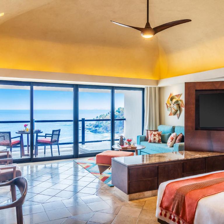Hyatt Ziva Puerto Vallarta - All Inclusive - Habitación Club con bañera de hidromasaje - 1 cama extragrande - Frente al mar - 4