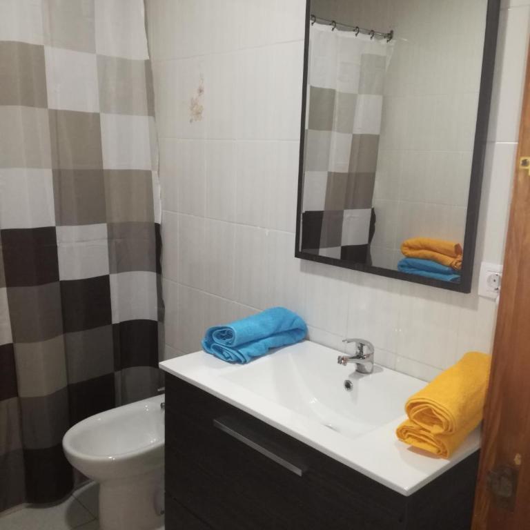Apartamentos Roquetas Playa - Innenliegendes Apartment mit 1 Schlafzimmer - 1