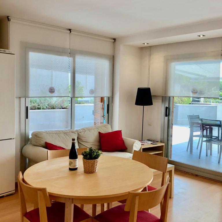 Apartamento Playa Capellans - Gran terraza - Apartamento con vistas al mar - 8