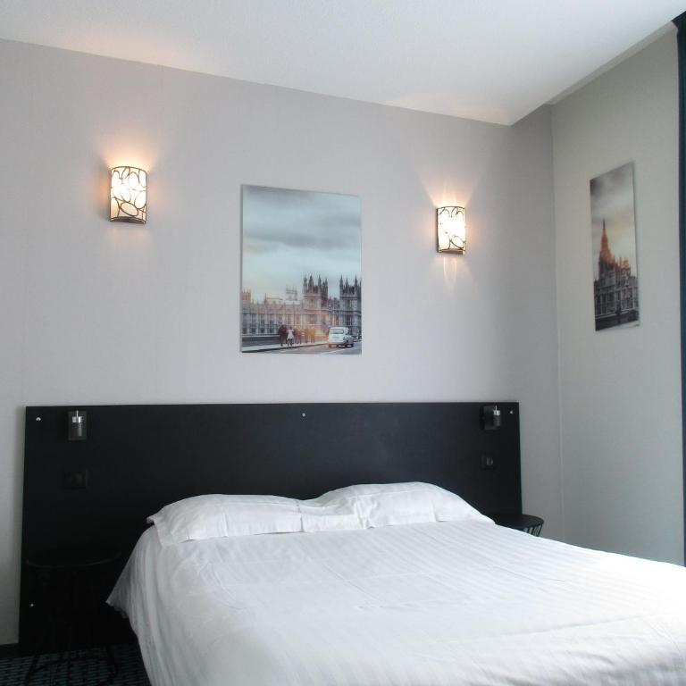 CIT'HÔTEL LE DAV Clermont-Ferrand Centre - Chambre Double Classique – Côté Rue - 8