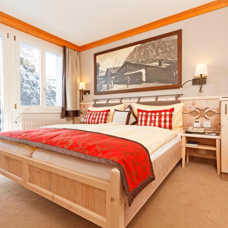 Eiger Mürren Swiss Quality Hotel - Double Room with Eiger mountain view - 3