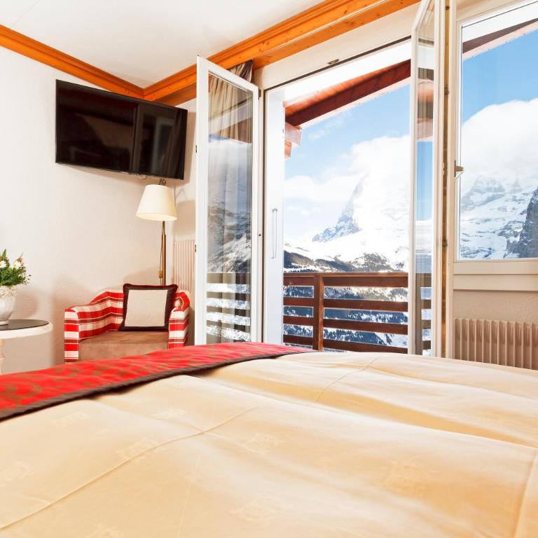 Eiger Mürren Swiss Quality Hotel - Double Room with Eiger mountain view - 2
