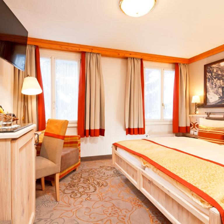Eiger Mürren Swiss Quality Hotel - Double Room forest side - 1