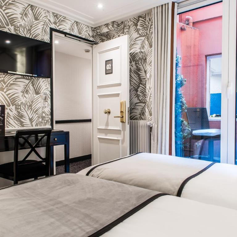 Hôtel Jardin Le Bréa - Chambre Lits Jumeaux Classique - 6