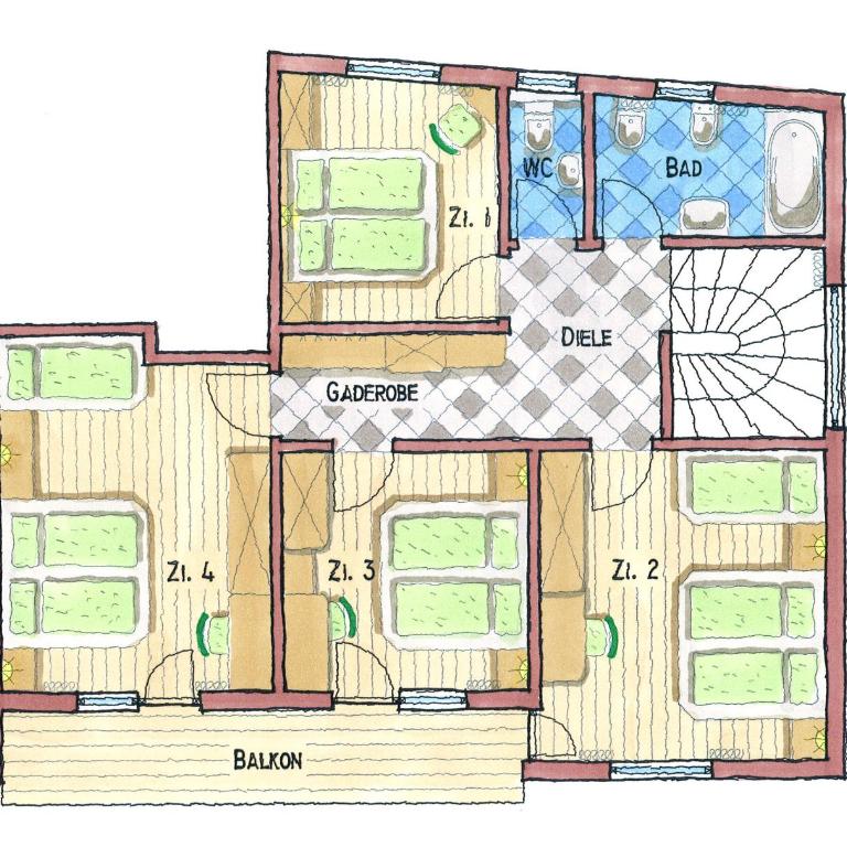 Ferienhaus Grabenhäusl - Apartment mit 4 Schlafzimmern - 27