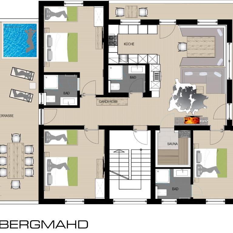 Chalets & Apartments Wachterhof - Deluxe Apartment mit Whirlpool und Sauna (max. 9 Personen) - 9