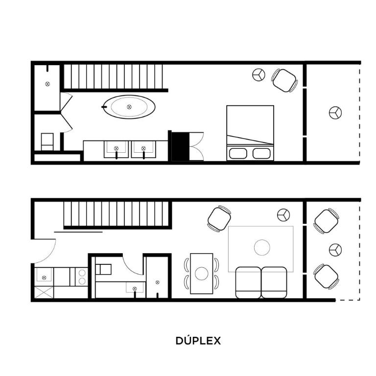 Eurostars Ibiza - Suite Dúplex con vistas al mar - 1