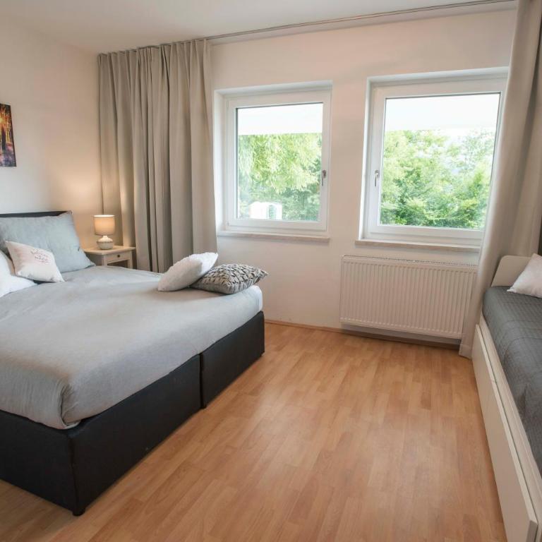 Große Ferienwohnung mit Seeblick nahe Wörthersee Ideal für Familien & Gruppen - Superior Apartment mit 2 Schlafzimmern mit Terrasse und Seeblick - 10