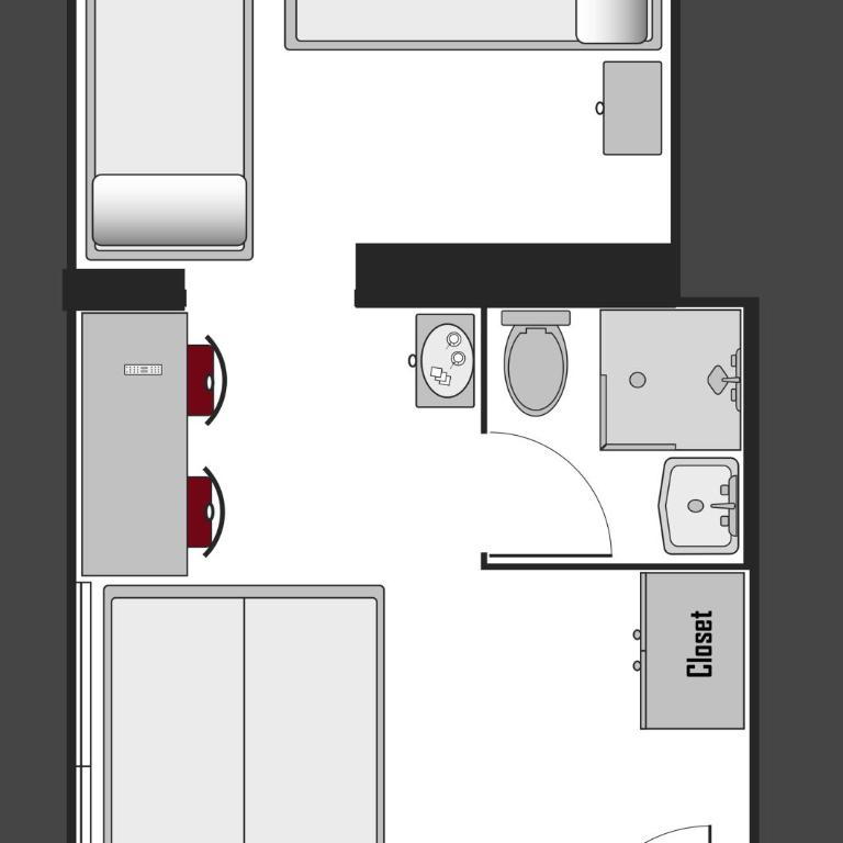 Le Refuge Hotel Restaurant - Standard Familienzimmer - 1