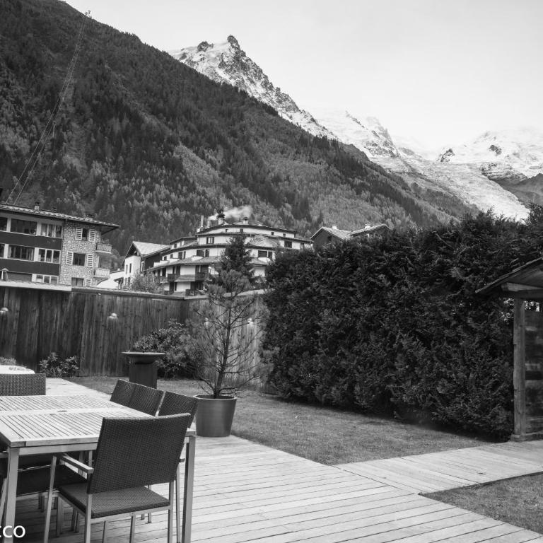 Apartment Au Bon Coin - Luxury Chamonix Hidden Haven, Mont Blanc view, Hot Tub and Garden - Superior Apartment mit Bergblick - 62
