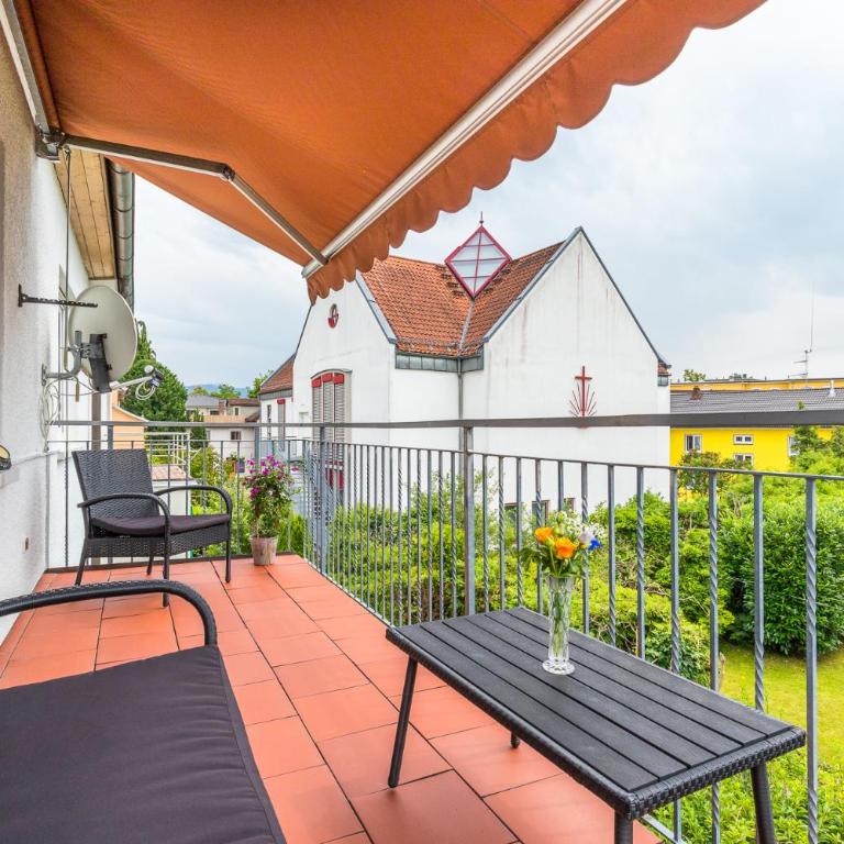 Ferienwohnungen Haus Christine - Appartamento con Balcone - 7