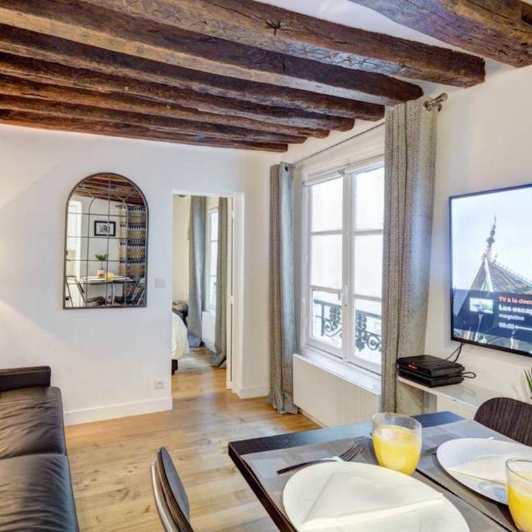 Historic Paris Apartment Steps from Notre Dame and Louvre - Limited Offer - Appartement 1 Chambre - Non-Fumeurs - 4