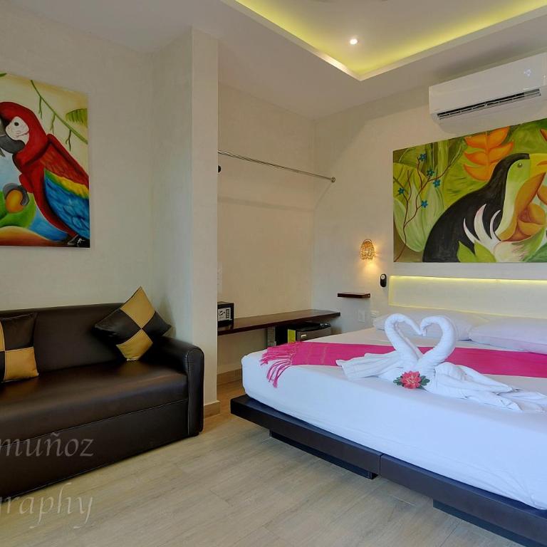 Pacha Tulum Boutique Hotel - Habitación Deluxe (2 adultos + 1 niño) - 4