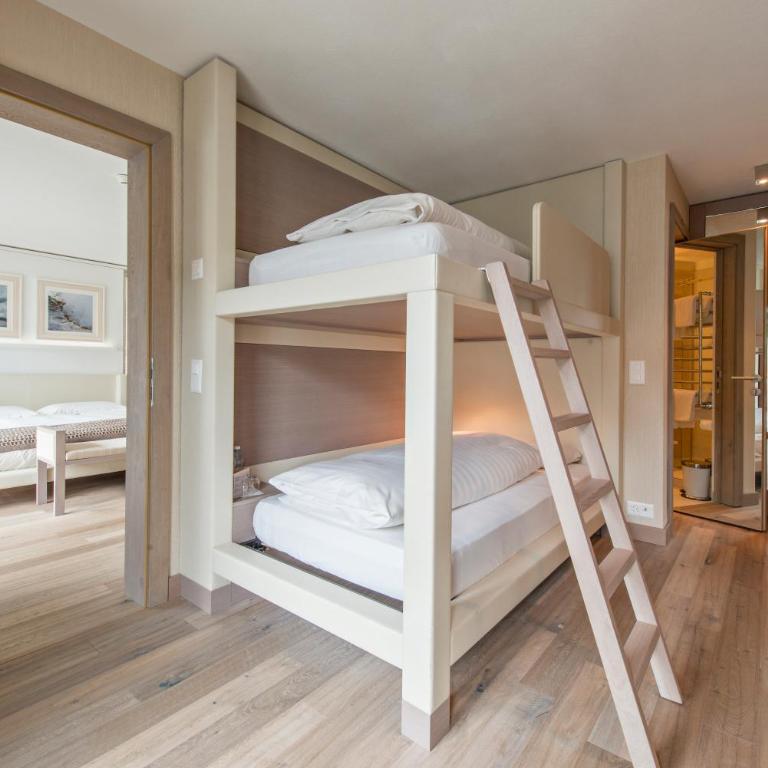 Hotel Piz St. Moritz - Familienzimmer mit Etagenbett - 1