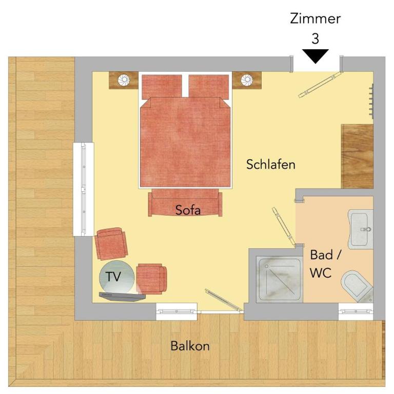 Pension & Appartements Anny - Doppelzimmer - 1